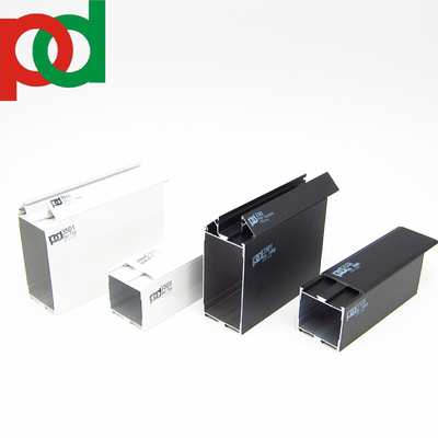 Schwarze Anodisierte Profile Aluminium für Fenster und Türen Serie 35