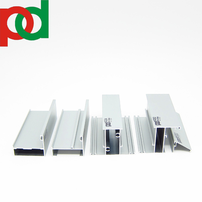 Pulverbeschichtete Profile aus Aluminium für Fenster und Türen in Serie 42 Hergestellt in Foshan nach Peru Bolivien Chile 6000 Serie