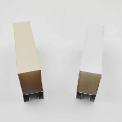 5.85M 6.00M Aluminium Sliding Window Profil-Pulver beschichtet für Nigeria