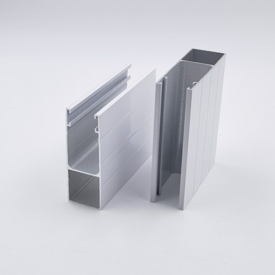 Führungsschiene-profiliert unterer Aluminiumrollen-Fensterladen weiße Farbe