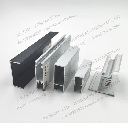 0.15mm anodisierte Aluminiumtür profiliert 6063 Reihe T5-Temperament-