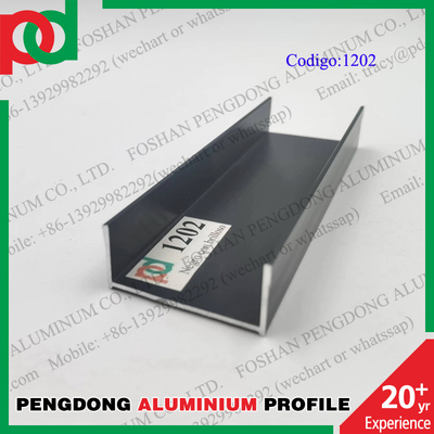 0.15mm anodisierte Aluminiumtür profiliert 6063 Reihe T5-Temperament-