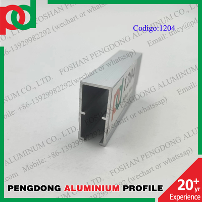 0.15mm anodisierte Aluminiumtür profiliert 6063 Reihe T5-Temperament-