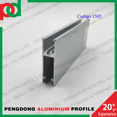 0.15mm anodisierte Aluminiumtür profiliert 6063 Reihe T5-Temperament-