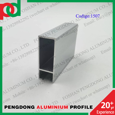 0.15mm anodisierte Aluminiumtür profiliert 6063 Reihe T5-Temperament-