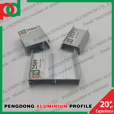Pulverbeschichtete 5,8 Meter lange T5-Aluminiumprofile für Fenster und Türen