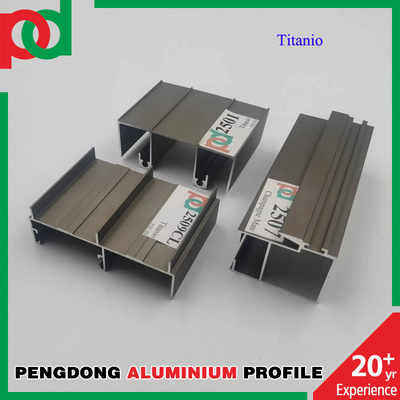 Pulverbeschichtete 5,8 Meter lange T5-Aluminiumprofile für Fenster und Türen