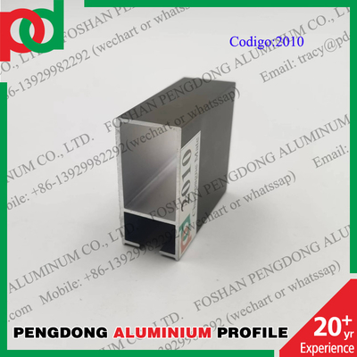 Anodisierte 6 Meter-Längen-Aluminiumfenster-Profile für Bolivien- und Chile-Reihen L20