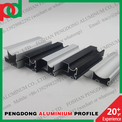 Anodisiert färben Sie 6063 Aluminiumprofile für das Schieben von Garderoben-Türen