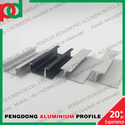 Anodisiert färben Sie 6063 Aluminiumprofile für das Schieben von Garderoben-Türen