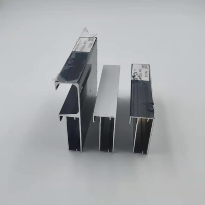 Anodisiert färben Sie 6063 Aluminiumprofile für das Schieben von Garderoben-Türen