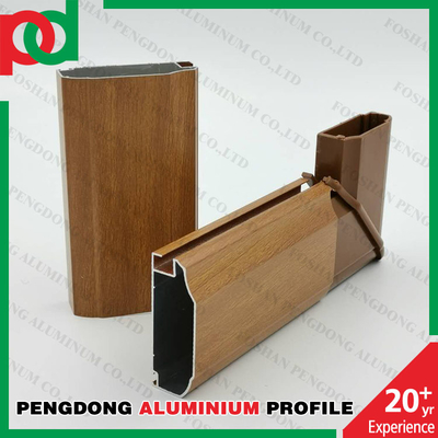 Berufshersteller-Glossy Silver Polishing-Aluminiumküchenschrank-Profile
