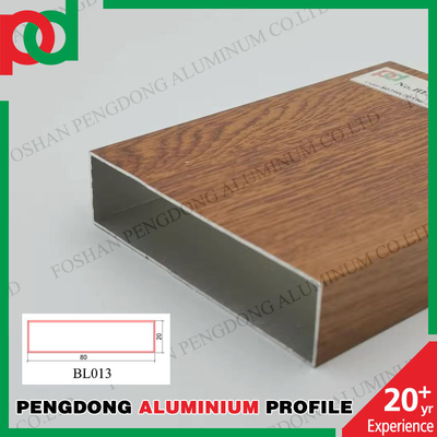 Berufshersteller-Glossy Silver Polishing-Aluminiumküchenschrank-Profile