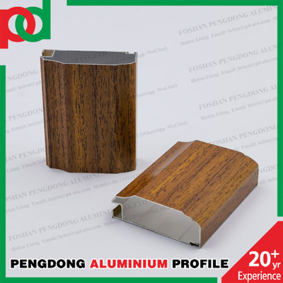 Foshan-Hersteller-High Glossy Silver-Polieraluminiumküchenschrank-Profil