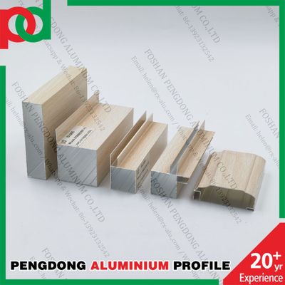 Foshan-Hersteller-High Glossy Silver-Polieraluminiumküchenschrank-Profil