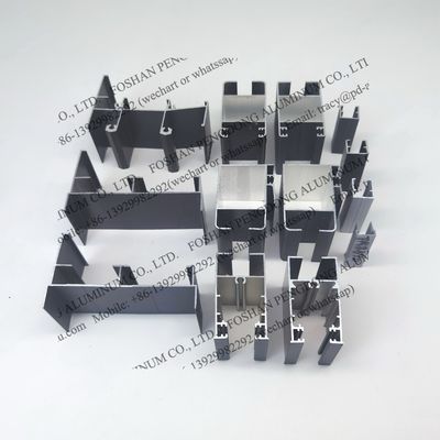 Silberanodisiertes Fensterprofil aus Aluminium