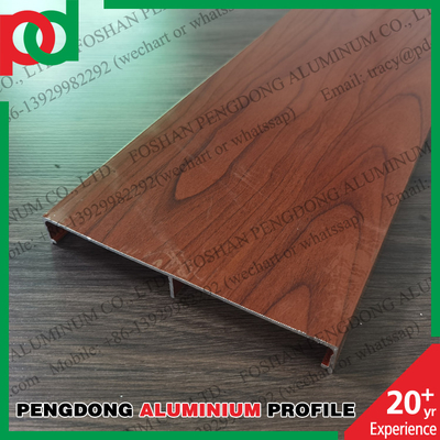 L20 und L25 Aluminiumprofile in beliebten Farben für Fenster und Türen