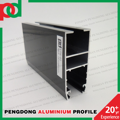 China Foshan Lieferant Afrika Markt äthiopische Standard Aluminium Profile für Fenster und Türen