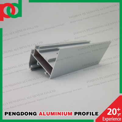 Aluminiumprofile Extrusionsgehäuse Fenster Tür Quadratröhre Anodisierungschampagne für den Markt in Äthiopien