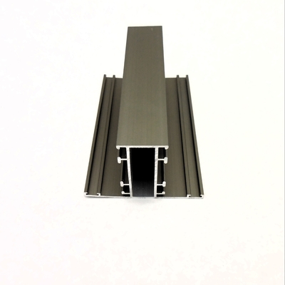 Aluminiumprofile Extrusionsgehäuse Fenster Tür Quadratröhre Anodisierungschampagne für den Markt in Äthiopien
