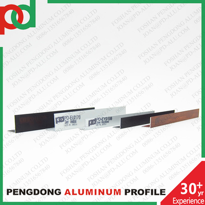 U-Kanal-Groove-Aluminiumprofile für Fenster, Türen und Möbel
