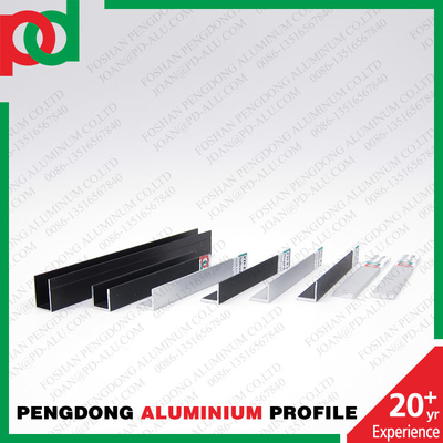 U-Kanal-Groove-Aluminiumprofile für Fenster, Türen und Möbel