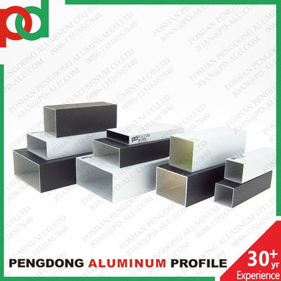 U-Kanal-Groove-Aluminiumprofile für Fenster, Türen und Möbel