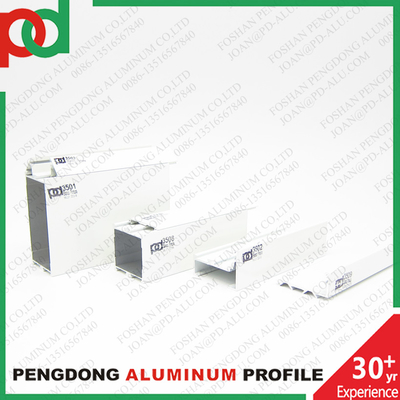 Schwarze Anodisierte Profile Aluminium für Fenster und Türen Serie 35