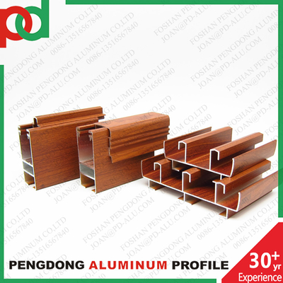 Schwarze Anodisierte Profile Aluminium für Fenster und Türen Serie 35