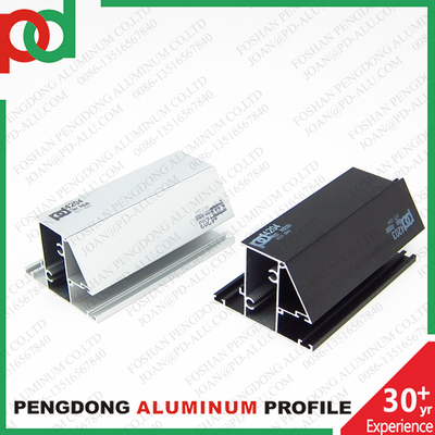 Pulverbeschichtete Profile aus Aluminium für Fenster und Türen in Serie 42 Hergestellt in Foshan nach Peru Bolivien Chile 6000 Serie