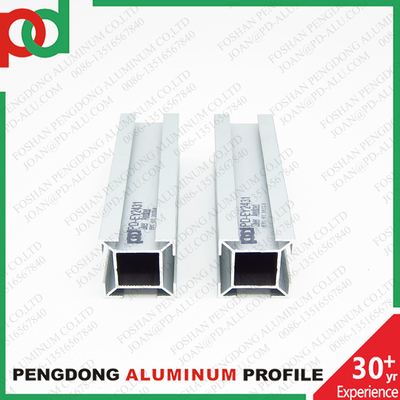 6M Länge Platte Mate Schwarze Holzfarbe Aluminium-Handrail-Profile mit Bronze-Anodisierung und verschiedene Größen