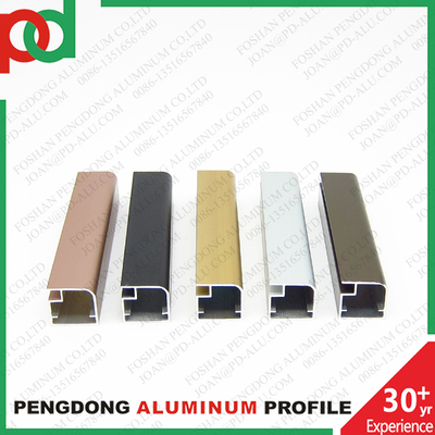 Aluminiumprofile Ziehgriffe für Küchenschränke Glasverschluss Türrahmen ist aus Legierung