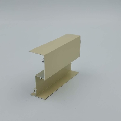 Soncap 6063 gleitendes Fenster-Aluminiumprofile pulverisieren überzogenes