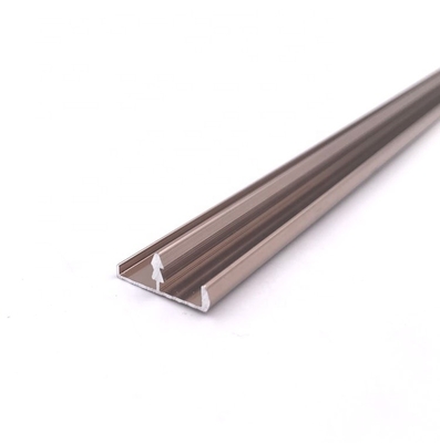 16.3mm T formen quadratische Randaluminiumordnung Poliergestaltungsprofile