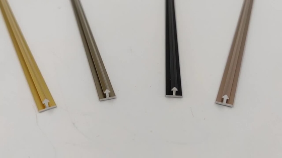 6mm T formen Aluminiumordnungs-Verdrängungs-silberne anodisierte Toleranz 0.12mm