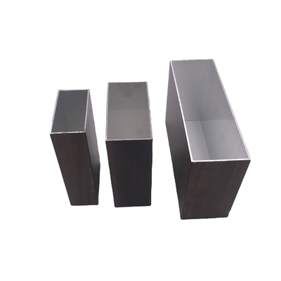 Rechteckiges hölzernes Endaluminium profiliert Aluminiumprofil der verdrängungs-4040