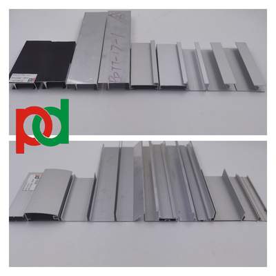 6 Meter 6063 Aluminiumprofile der küchen-T5 für Südamerika