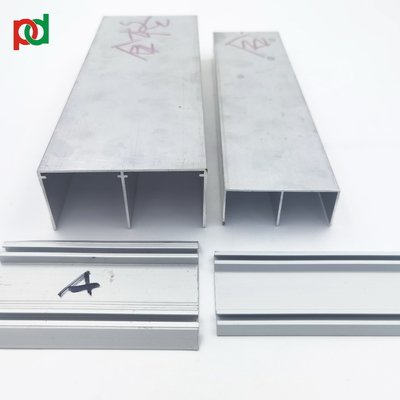 Gleitendes Garderoben-Aluminiumprofil RoHs MSDS für Garderoben-Bahn-Schiene