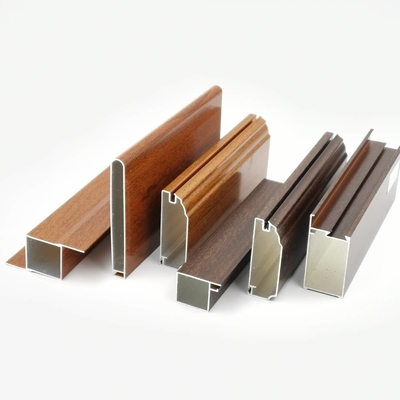 Profil-hölzerne Farbe Israel Libyas 6063 Aluminiumküchen-T3