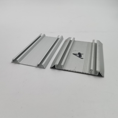Gleitendes Garderoben-Aluminiumprofil RoHs MSDS für Garderoben-Bahn-Schiene
