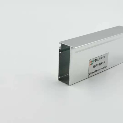 Schalldichtes Aluminiumprofil-silbernes glattes Polnisch der Küchen-T5 6063