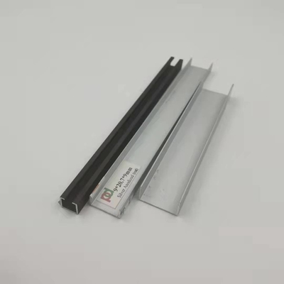 40x40 verdrängte Aluminiumrohr-Profile anodisierte Aluminiumwinkel