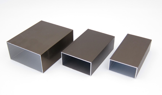 VERDRÄNGUNGS-Profil-Quadrat des Mühlende40x40 leiten Aluminiumantikorrosion