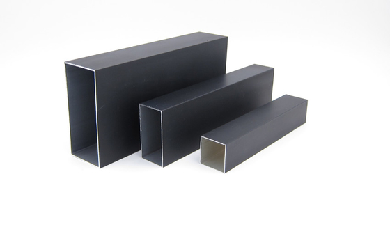 VERDRÄNGUNGS-Profil-Quadrat des Mühlende40x40 leiten Aluminiumantikorrosion