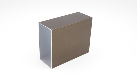 VERDRÄNGUNGS-Profil-Quadrat des Mühlende40x40 leiten Aluminiumantikorrosion