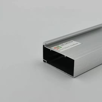 Pulver-beschichtende Aluminiumküchen-Profile des strahlenden Silbers für ACP