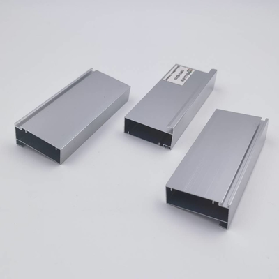 Pulver-beschichtende Aluminiumküchen-Profile des strahlenden Silbers für ACP
