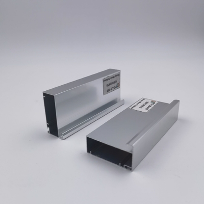 Pulver-beschichtende Aluminiumküchen-Profile des strahlenden Silbers für ACP