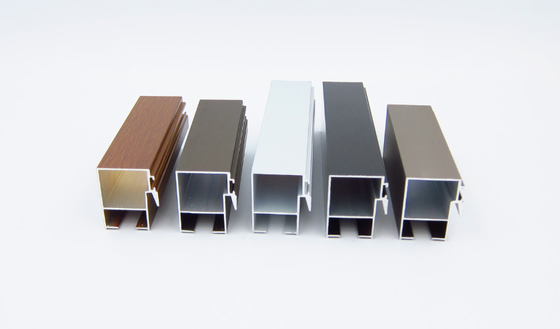 Rechteckige Aluminiumverdrängung Lockstyle, die für gleitendes Fenster 2507 anodisiert