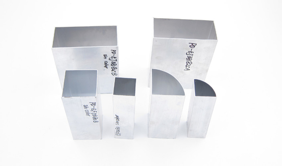 6063 Aluminiumprofil-Rohre Peru Mill Finish
